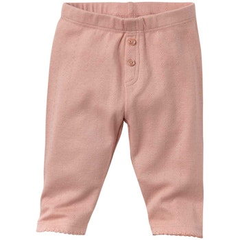 Festliche Ajour Leggings altrosa