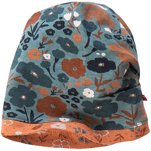 Wende-Beanie Wintervögel