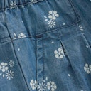 Vorschaubild Leichte Babyhose Chambray Blumen