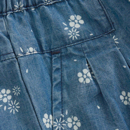 Leichte Babyhose Chambray Blumen