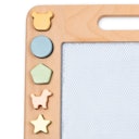 Vorschaubild Zaubermaltafel aus Holz für Kinder ab 3 (30 x 23 x 3 cm)