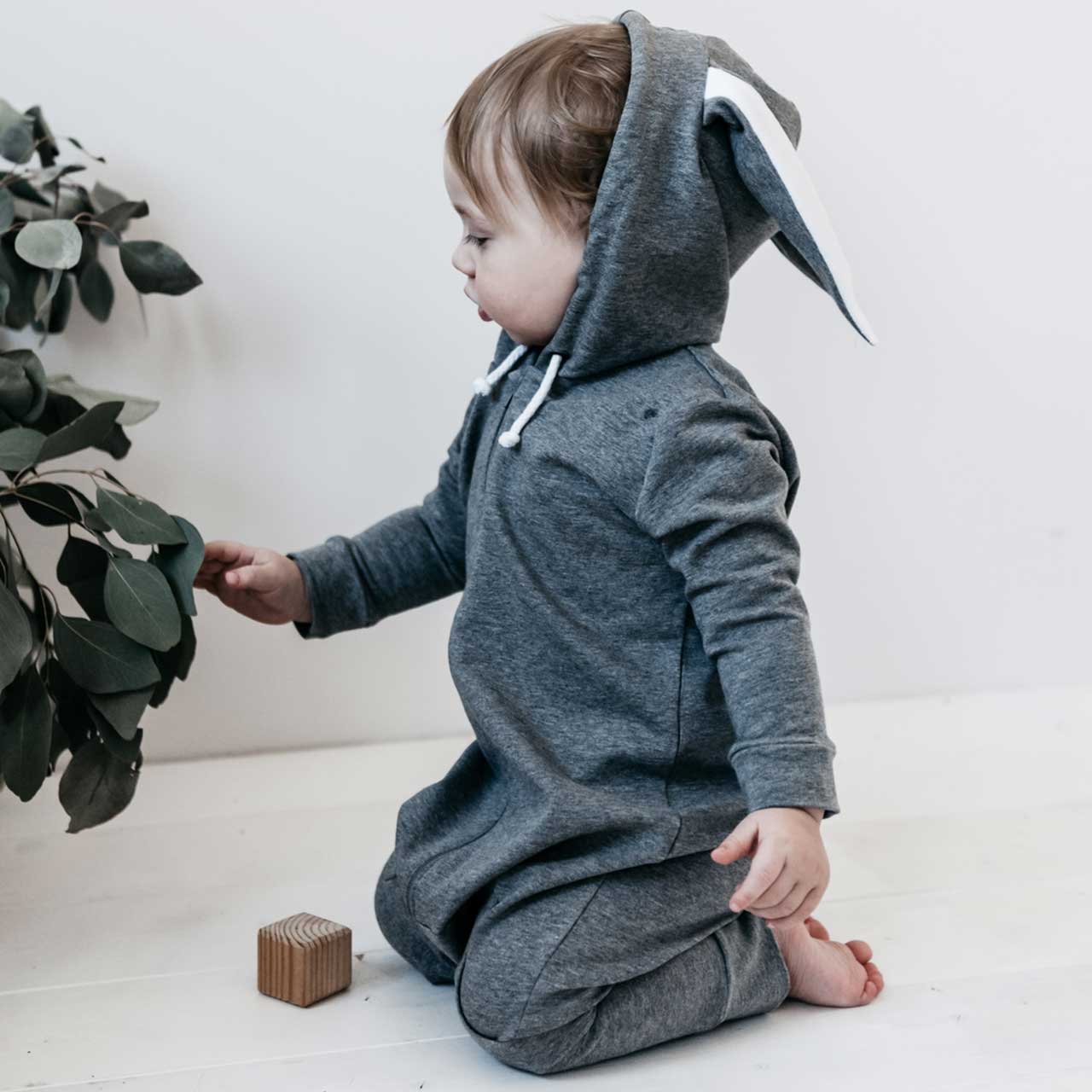 Kapuzen Overall Häschen