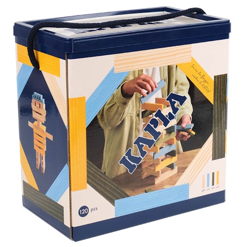 120er Box blau, gelb, grün, 120 Plättchen
