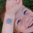 Vorschaubild Kindertattoos Weltall