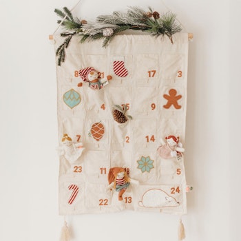 Adventskalender zum Selbst befüllen Eisbär 70 x 52
