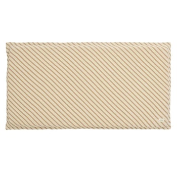Bodenmatratze 60x120x4 cm beige gestreift
