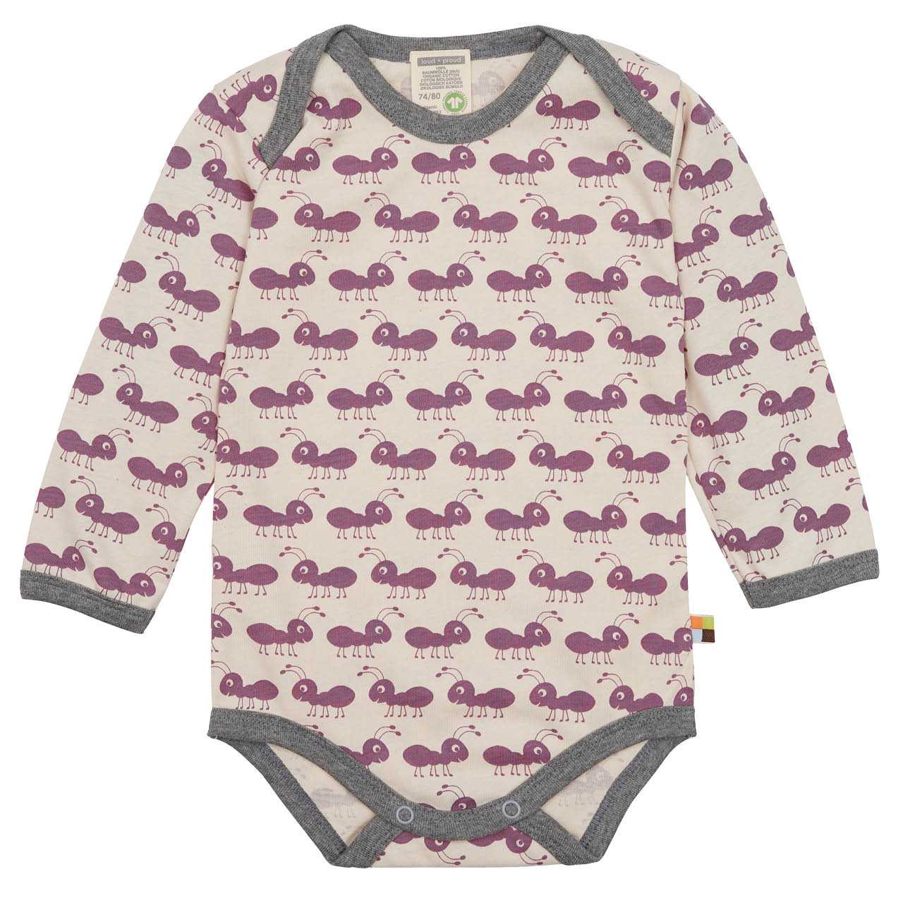 Leichter Body langarm Wale