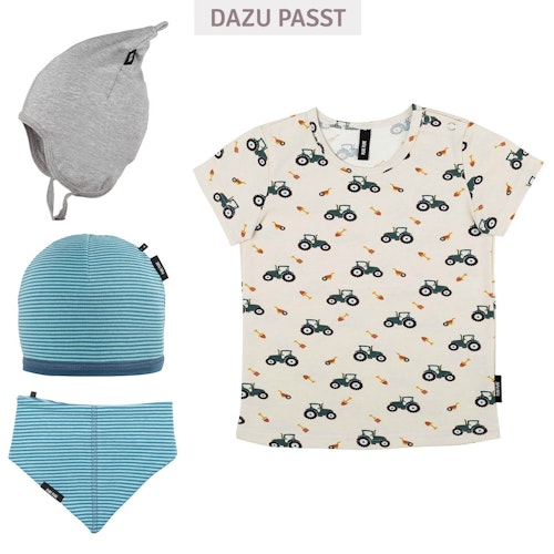 Dreiecktuch Druckknopf Streifen