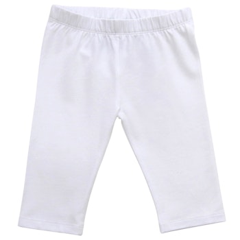 Uni Leggings 3/4 weiß