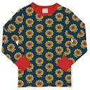 Vorschaubild Sonnenblumen Langarmshirt Bündchen
