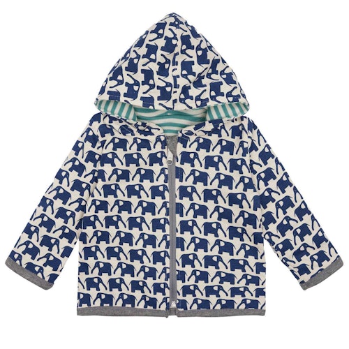 Wendejacke Kapuze Ringel