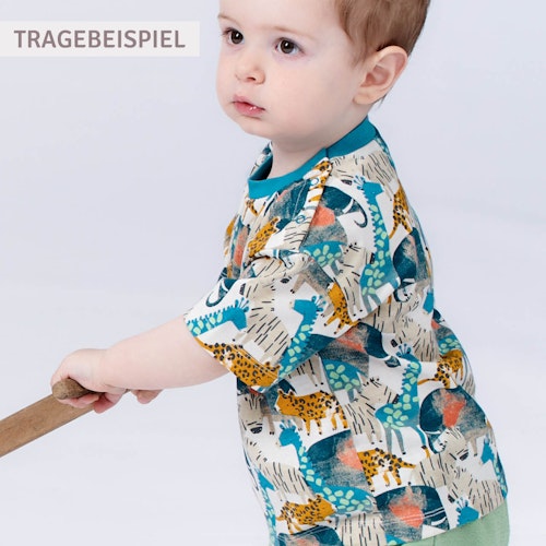 Shirt kurzarm Safari Tiere
