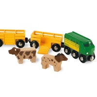 Bauernhof Zug Set 5 Teile ab 3 Jahren