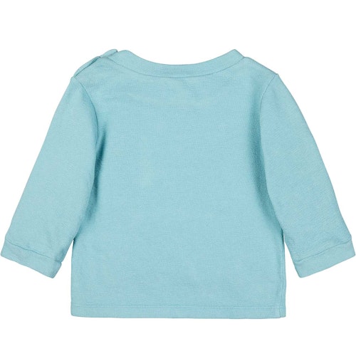 Strukturierter Pullover Kängurutasche