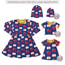 Vorschaubild Langarm Flatterkleid Weihnachtself