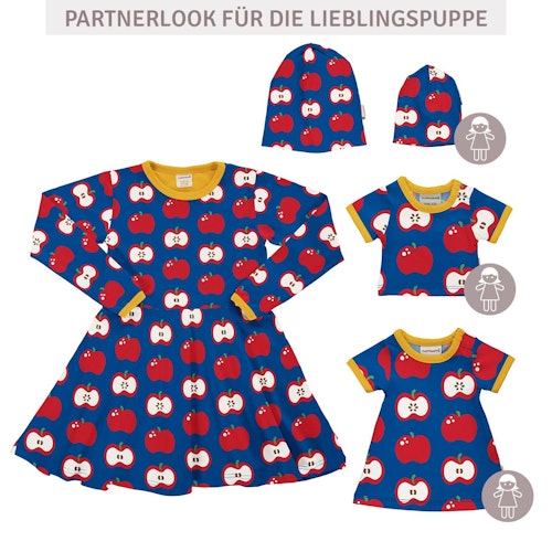 Langarm Flatterkleid Weihnachtself