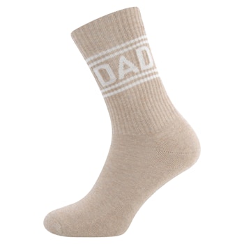 Tennissocken Dad beige