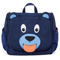 Kulturbeutel mit Ziehzunge Bär Bobo 17 x 20 cm