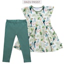 Vorschaubild Elastische Uni Basic Leggings