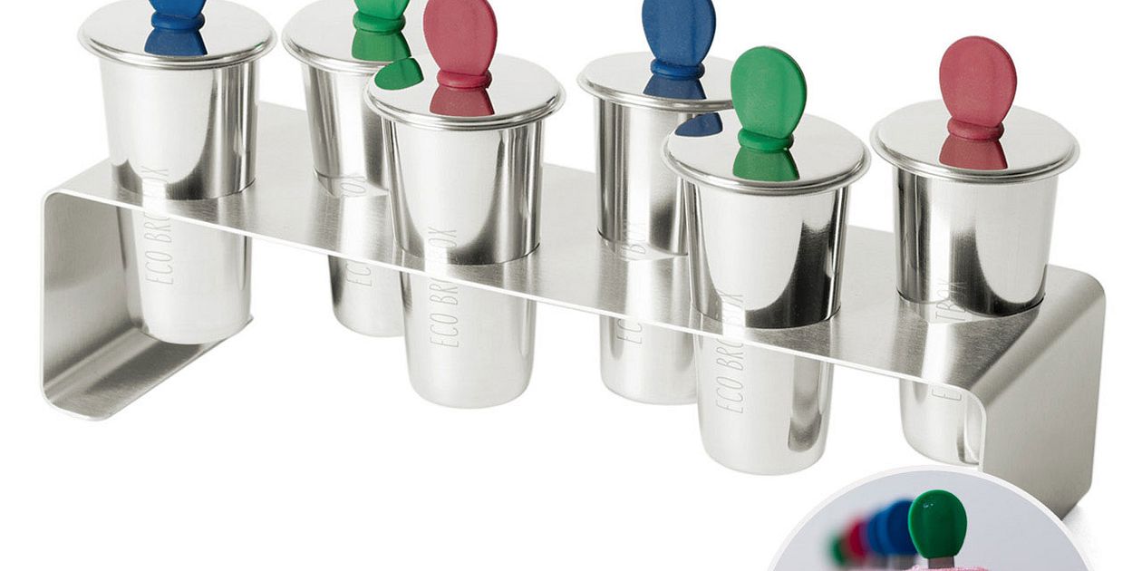 Eco Brotbox Ice Pops Eisformen Edelstahl online kaufen