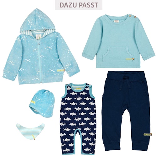 Strukturierter Pullover Kängurutasche