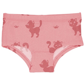 Hipster Briefs Katzen einfarbig rosa