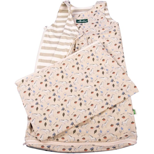 Sommerschlafsack atmungsaktiv & mitwachsend 75-105 cm