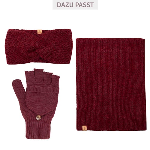 Damen Baby Alpakawolle Stirnband