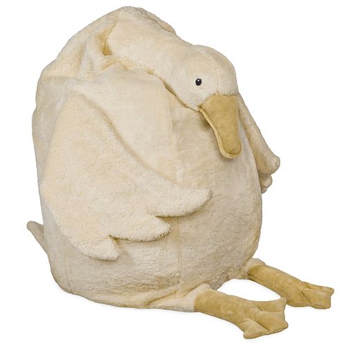Sitzsack Gans leinen