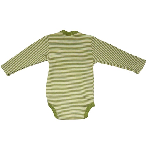 Wolle Seide atmungsaktiver Wickelbody