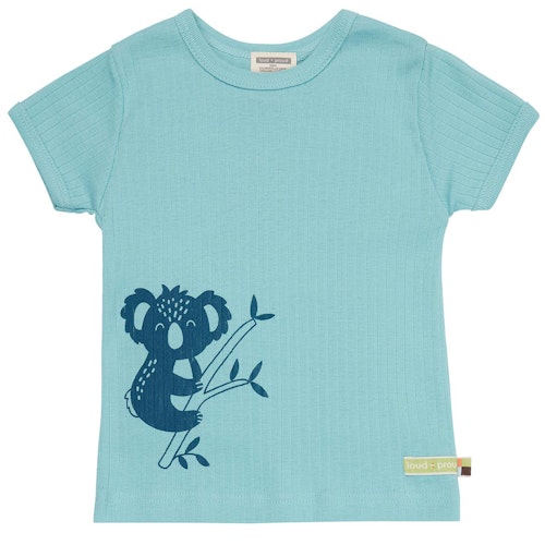 Weiches T-Shirt Rippe Känguru