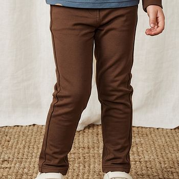 Sweat Treggings braun