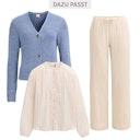 Vorschaubild Luftige Damen Musselin Hose