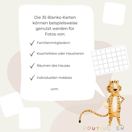 Großer Wochenplaner A3 Regenbogen inkl. 420 Symbole