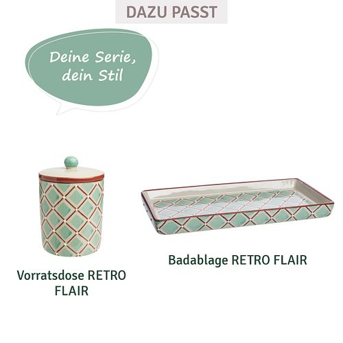 Aufbewahrungsdose RETRO FLAIR für Wattepads
