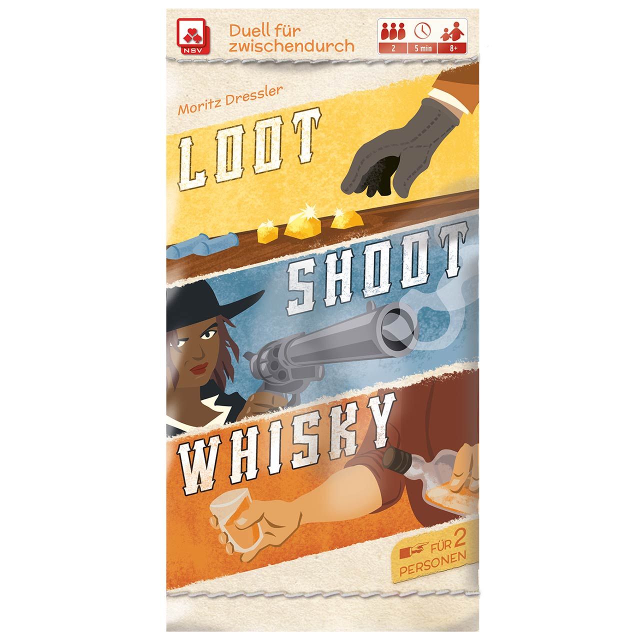 Loot, Shoot, Whisky – Kartenspiel für Erwachsene