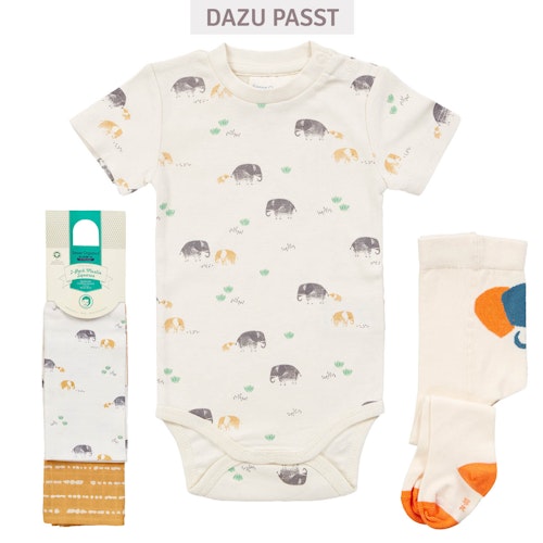 Streifen Strumpfhose mitwachsend