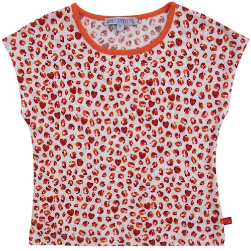 Sommer Shirt Blumen-Druck