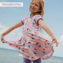 Vorschaubild Flatterkleid kurzarm Fee