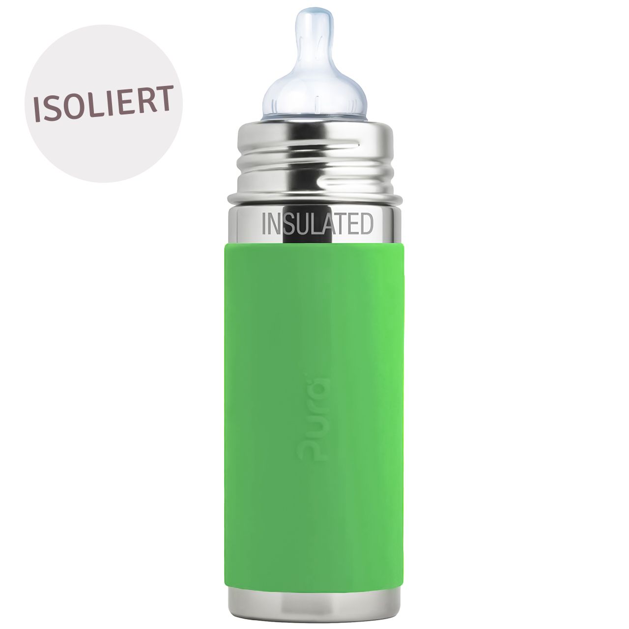 Thermosflasche Pura Kiki Edelstahl Motiv