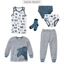 Vorschaubild Griffiger Rippe Schlafanzug