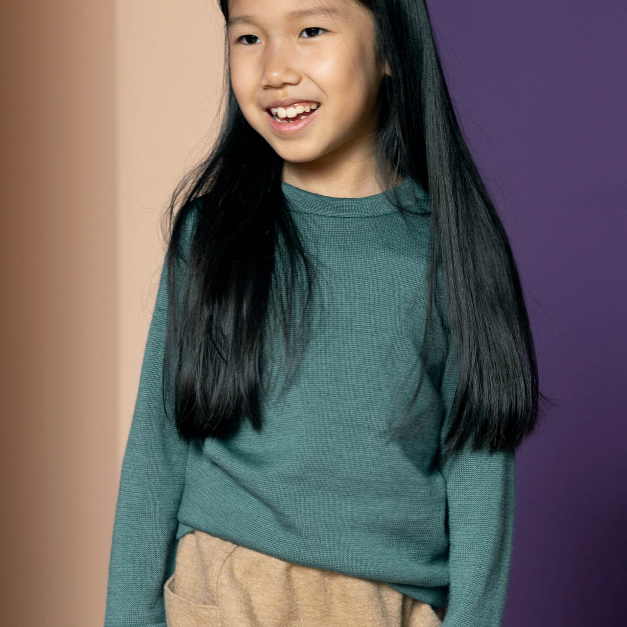 Klassischer Strick Pullover