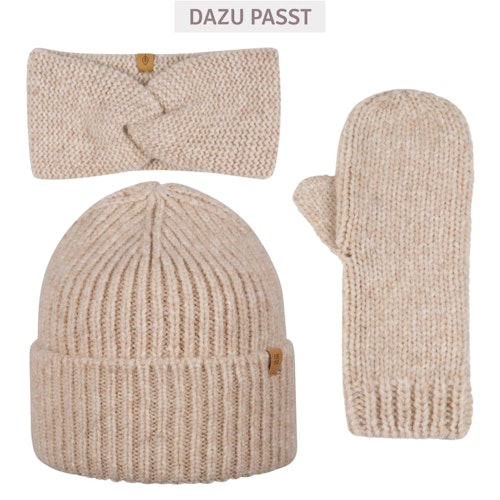 Damen Fäustel Babyalpaka Wolle Fäustel