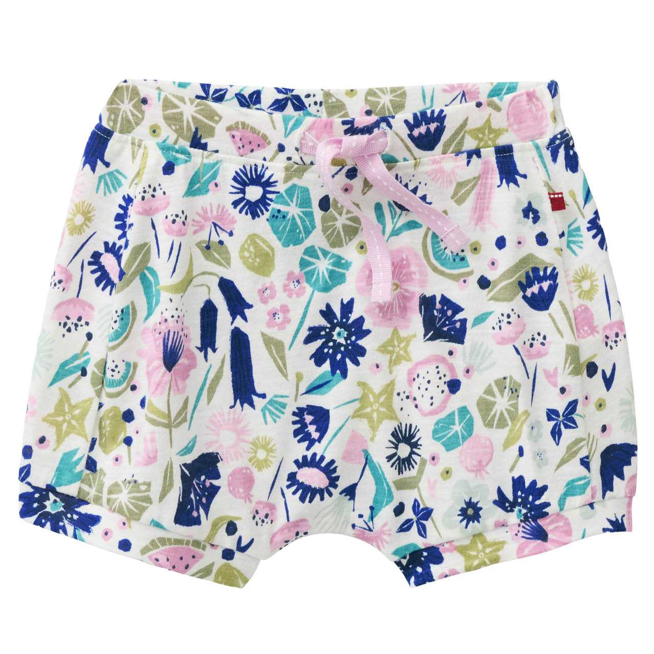 Leichte Shorts tropische Blüten