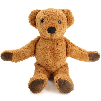 Bär Schnuckel ein Schlenkertier 30 cm - haselnuss braun