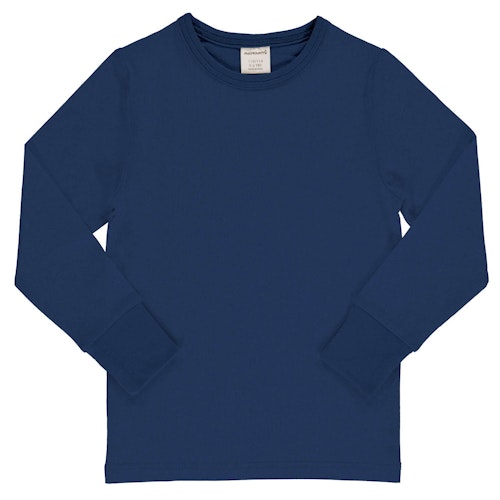 Elastisches Langarmshirt uni