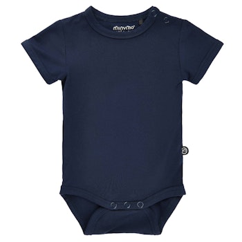Body kurzarm taupe aus super weicher Bambus-Viskose