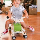 Vorschaubild 2in1 Schaukel und Rutschfahrzeug Mini-Flip Racer grün