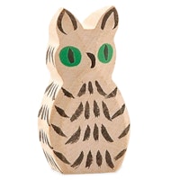 Eule weiß 5,5 cm hoch