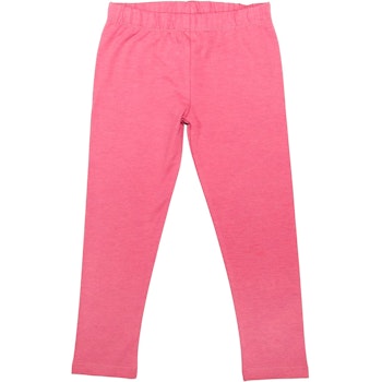 Elastische Uni Basic Leggings pink